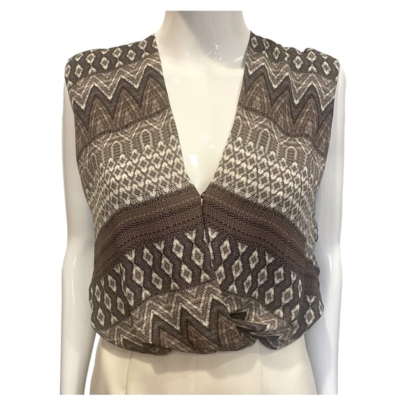 L’agence Printed sheath Dress with Front Slit Size 4 - Picture 3 of 14